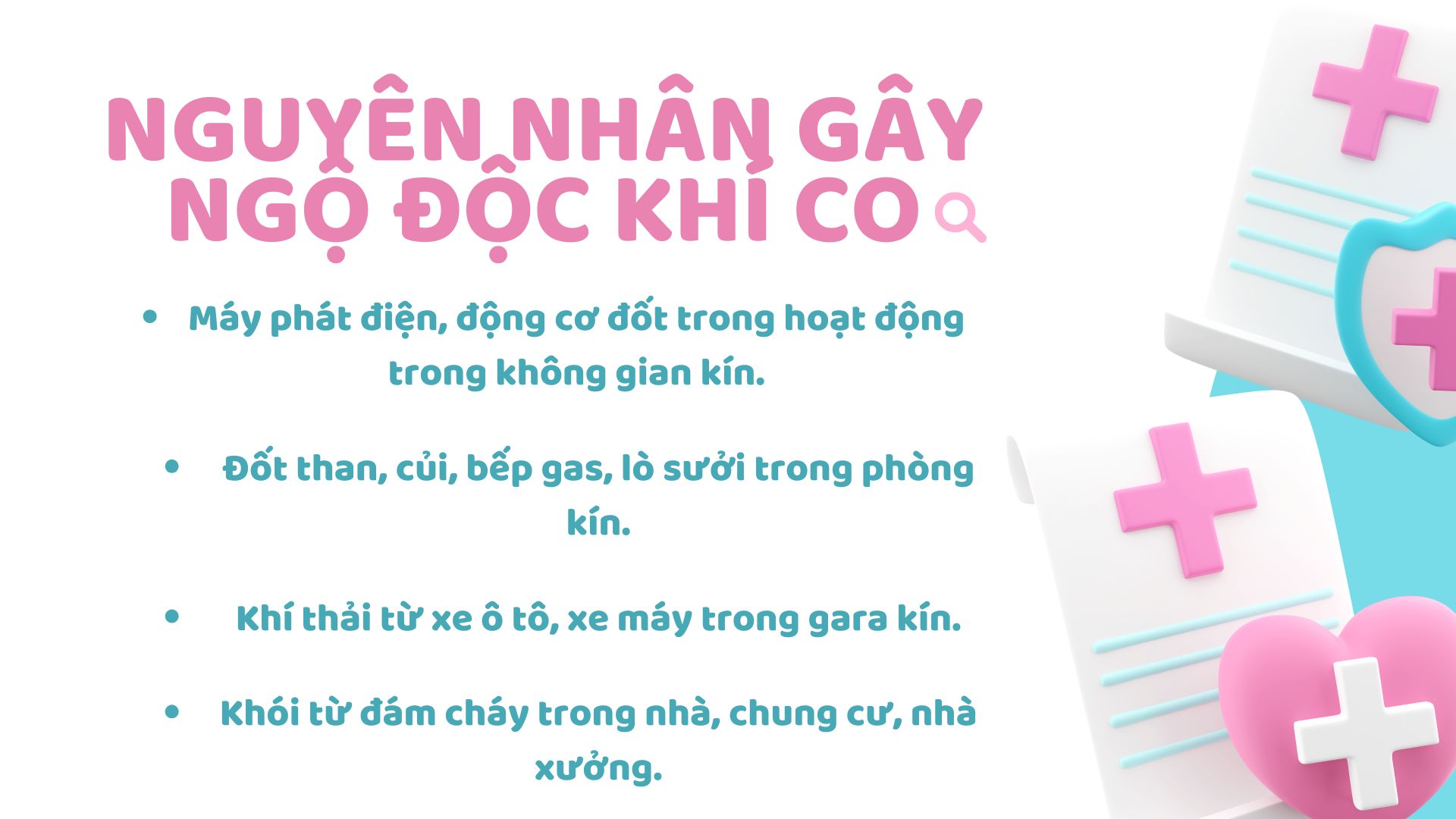 2. Nguyên nhân gây ngộ độc khí CO
