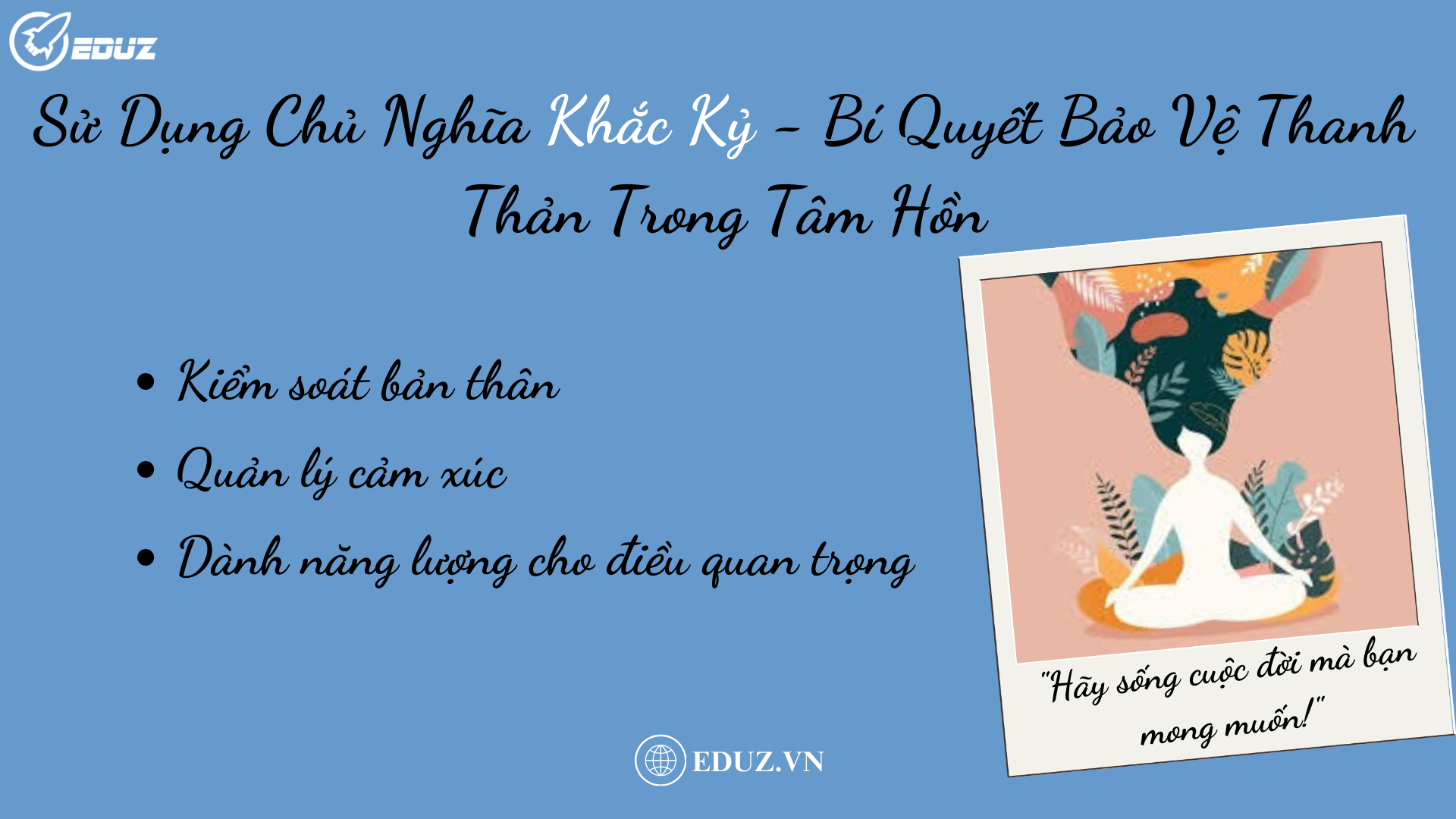 4. Sử Dụng Chủ Nghĩa Khắc Kỷ - Bí Quyết Bảo Vệ Thanh Thản Trong Tâm Hồn.