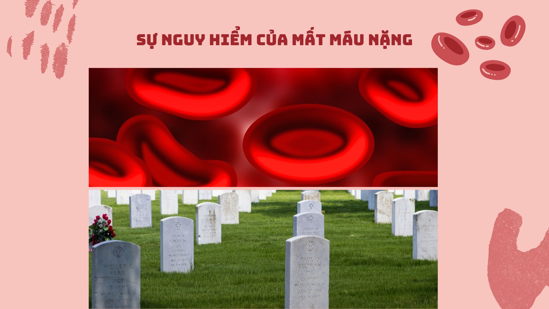1)Tác hại của việc chảy máu nặng