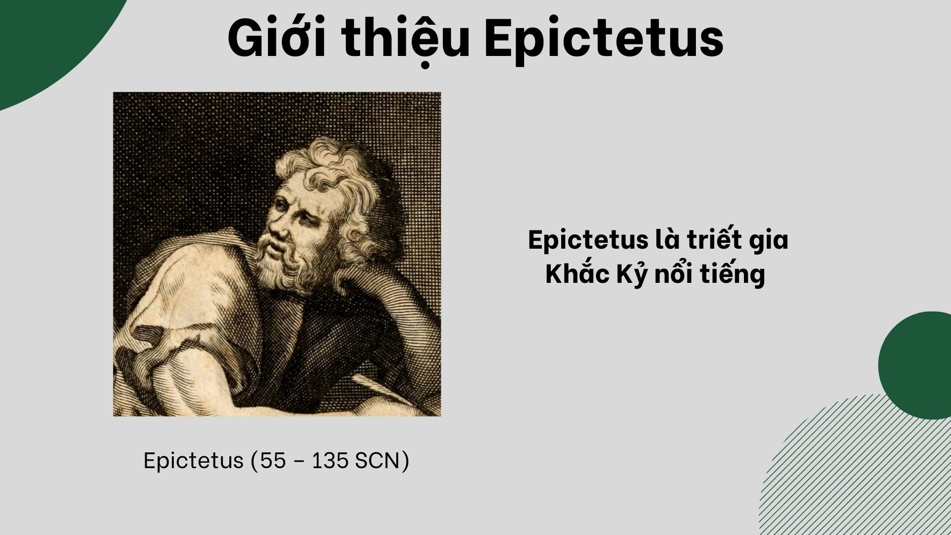 1. Giới thiệu Epictetus