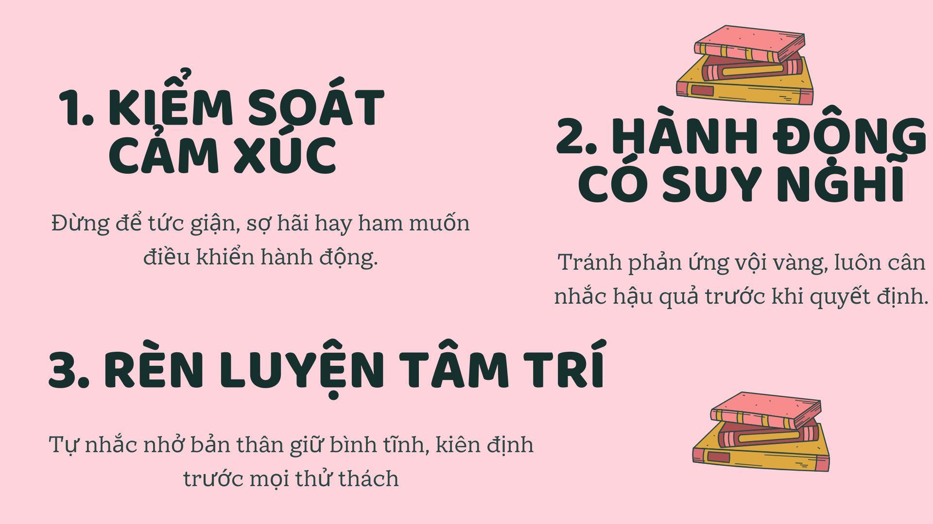 3. Điều cần thực hiện