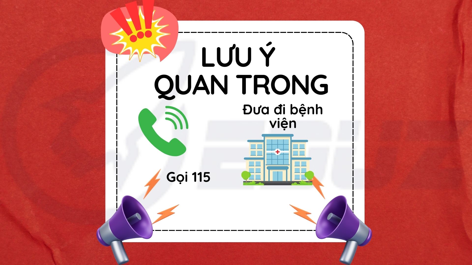 Lưu ý khi xử lý vết thương