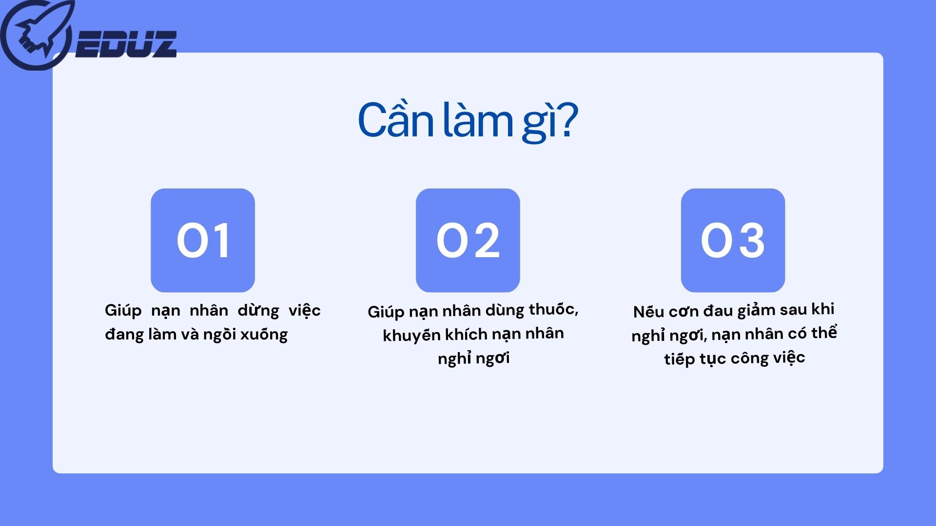 4.Cần làm gì