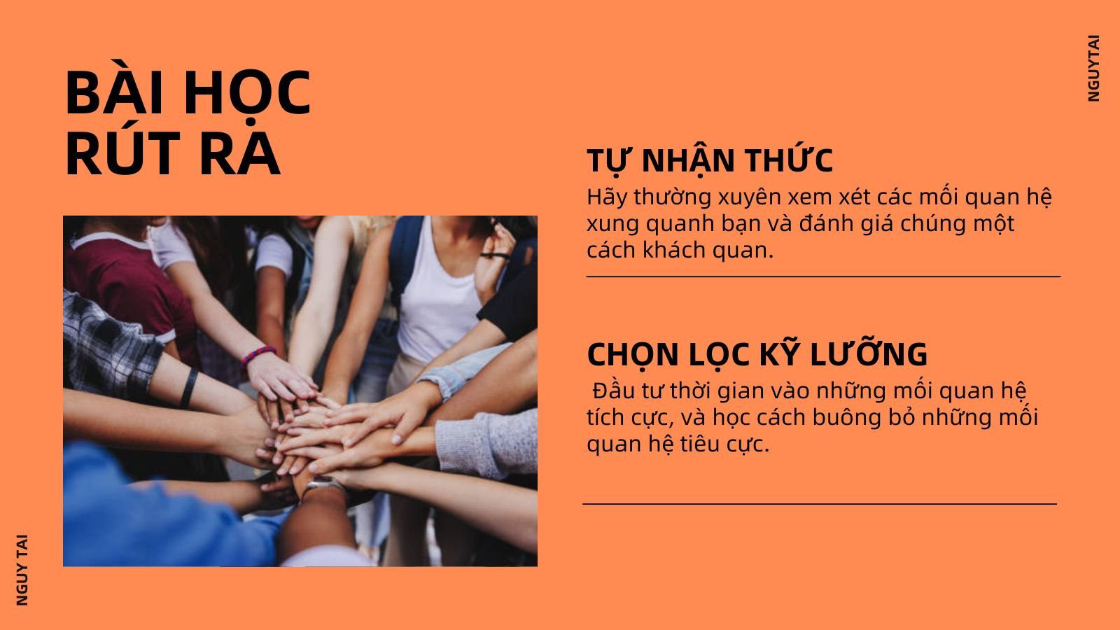 4. Bài học rút ra
