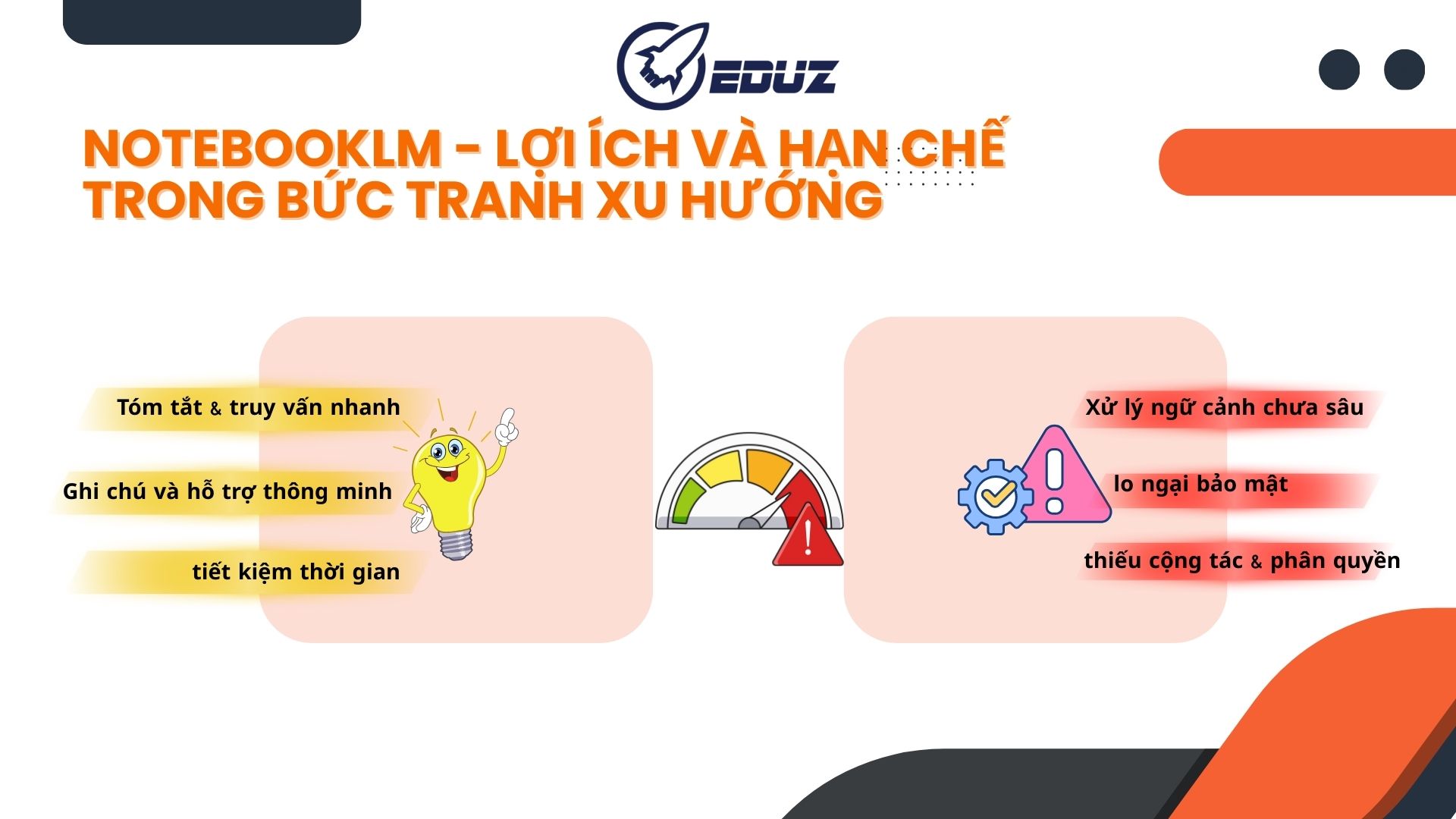 4. NotebookLM – Lợi ích và hạn chế trong bức tranh xu hướng