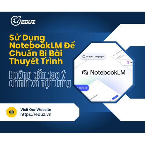 Sử Dụng NotebookLM Để Chuẩn Bị Bài Thuyết Trình – Hướng Dẫn Tạo Ý Chính & Nội Dung