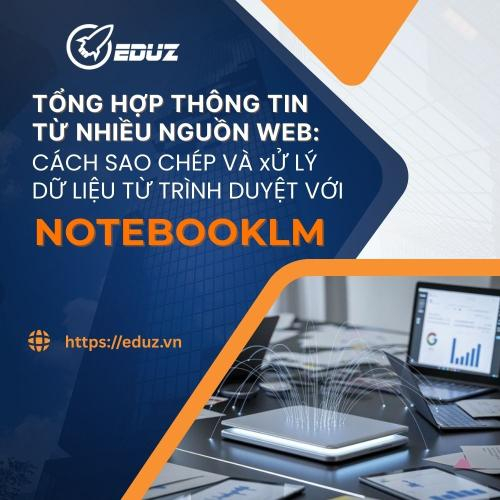 Tổng Hợp Thông Tin Từ Nhiều Nguồn Web: Cách Sao Chép Và Xử Lý Dữ Liệu Từ Trình Duyệt Với NotebookLM