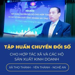 Apluz Tập Huấn Chuyển Đổi Số Cho Xã Thọ Thành, Yên Thành, Tỉnh Nghệ An