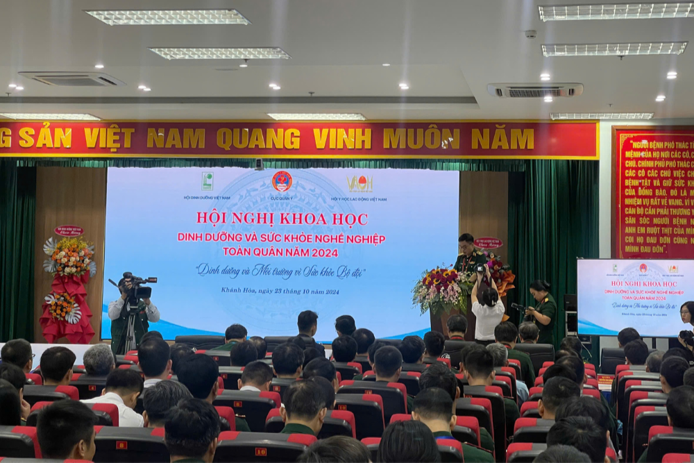 Hội nghị khoa học dinh dưỡng và sức khỏe nghề nghiệp