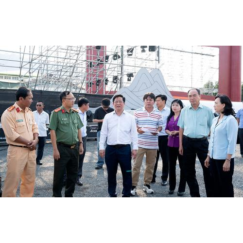 Rà soát, kiểm tra công tác tổ chức Lễ đón bằng UNESCO ghi danh “Lễ hội Vía Bà Chúa Xứ Núi Sam” vào danh mục Di sản văn hóa phi vật thể đại diện nhân loại