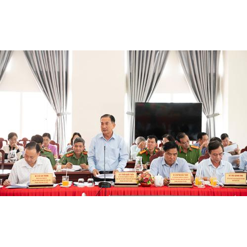 Rà soát, kiểm tra công tác tổ chức Lễ đón bằng UNESCO ghi danh “Lễ hội Vía Bà Chúa Xứ Núi Sam” vào danh mục Di sản văn hóa phi vật thể đại diện nhân loại