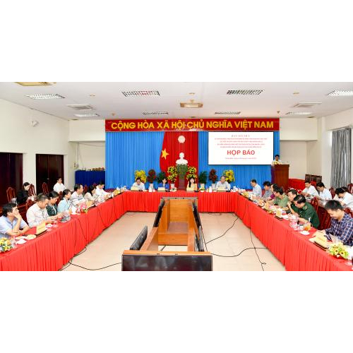 Hình ảnh về buổi họp báo