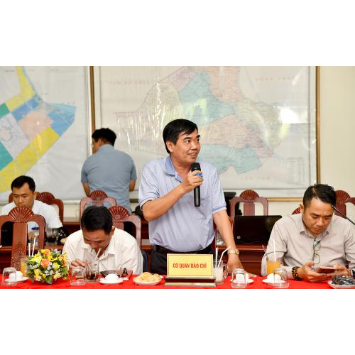 Hình ảnh về buổi họp báo