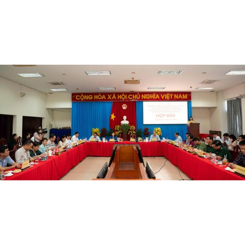 Hình ảnh về buổi họp báo